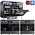 Dacor Dual-Fuel Range with Griddle 3D model small image 8