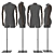 Male Mannequin Display Figure 3D model small image 2