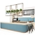 Modern Coffee Shop Setup Kit 3D model small image 1