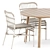  Modern Outdoor Dining Set 3D model small image 3