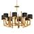 Elegant Umberto Chandelier 3D model small image 1