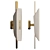 Chic Deco Glaive Wall Sconce 3D model small image 2