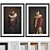 Superhero Portrait Picture Frame Set 3D model small image 1