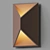 Prisma Geometric LED Sconce Light 3D model small image 2