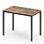 Eureka Writing Desk, MDF Steel 3D model small image 2