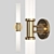 Elegant Wall Bracket Lighting Fixture 3D model small image 1