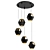 Elegant Eglo Rasigures Pendant Chandelier 3D model small image 1