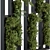 Title: Botanical Green Wall Divider 3D model small image 3