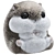 Cuddly Hamster Plush Toy 3D model small image 1