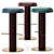 Melange Bar Stool by Wearstler 3D model small image 2