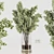 Modern Plants Bouquet Vase 24 3D model small image 1