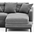 Modern Griffith L-Shaped Sofa 3D model small image 3