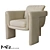 Stylish Designer WHOOPER Armchair 3D model small image 1