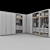 Decorative Elements Wardrobe Set 3D model small image 6