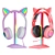 Headphones with Cat Ear Design 3D model small image 3