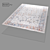 Modern Graphic Design Rugs Set 3D model small image 3