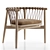 Rendered Sonoma Chair Collection 3D model small image 2