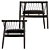 Rendered Sonoma Chair Collection 3D model small image 5