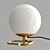 NH T Desktop Lamp Fixture 3D model small image 2