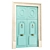 Classic Door 3D Model 1600mm 3D model small image 4