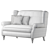 Modern Next Sherlock Small Sofa 3D model small image 7