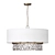 Riviera Charm Chandelier - 6-Light Pearl & Crystal Draped 3D model small image 1