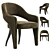 Modern Armchair by Brabbu, 2015 3D model small image 1