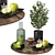 Modern Fruit Decor Set 3D model small image 1