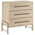 Rosedale Magnolia Dresser, 3 Drawers 3D model small image 1