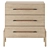 Rosedale Magnolia Dresser, 3 Drawers 3D model small image 2