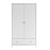 Wood by Ellipsefurniture Wardrobe White 3D model small image 4