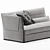 Modern Italian Modular Sofa Clivio 3D model small image 2