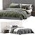 Elegance Bed Set Modena 3D model small image 1