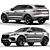 Luxury Jaguar F Pace Model 3D model small image 5