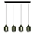 Sleek Metal Pendant Lighting 3D model small image 2