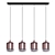 Sleek Metal Pendant Lighting 3D model small image 3