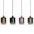 Sleek Metal Pendant Lighting 3D model small image 5