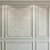 Repose Gray Decorative Plaster Molding 3D model small image 2