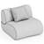 Lemmy Armchair - Modern Elegance 3D model small image 3