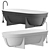 Controstampo Bathtub - Vittorio Venezia's Design 3D model small image 3