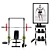 Fitness Bodybuilding Gym Machine Set 3D model small image 5