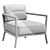 Chic Nube Carlton Armchair 3D model small image 7