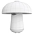 Nordic Mushroom Table Lamp 3D model small image 1