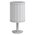 Sleek Modern Table Lamp 3D model small image 1