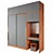 Luxury Bedroom Wardrobe Set 3D model small image 1