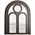 Elegant Arched Door Set 3D model small image 8