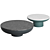 Convivial Tambor Drum Tables 3D model small image 3