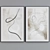 Modern Abstract Picture Frame Set 3D model small image 2