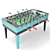 Classic Foosball Table Soccer 3D model small image 1