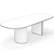 Modern Scandinavian Dining Set 3D model small image 5